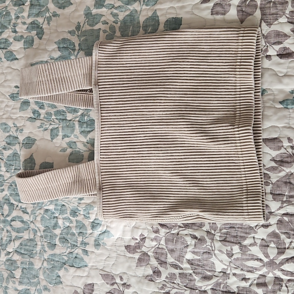 Zenana Ash Mocha Washed Ribbed Seamless Top With Bra Pads NWOT - Picture 2 of 4